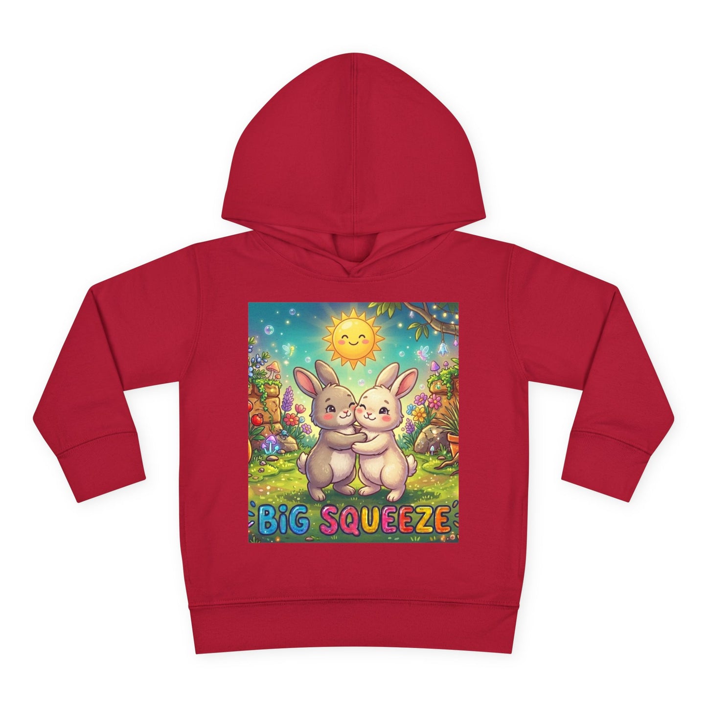 Big Squeeze Bunny Toddler Pullover Fleece Hoodie