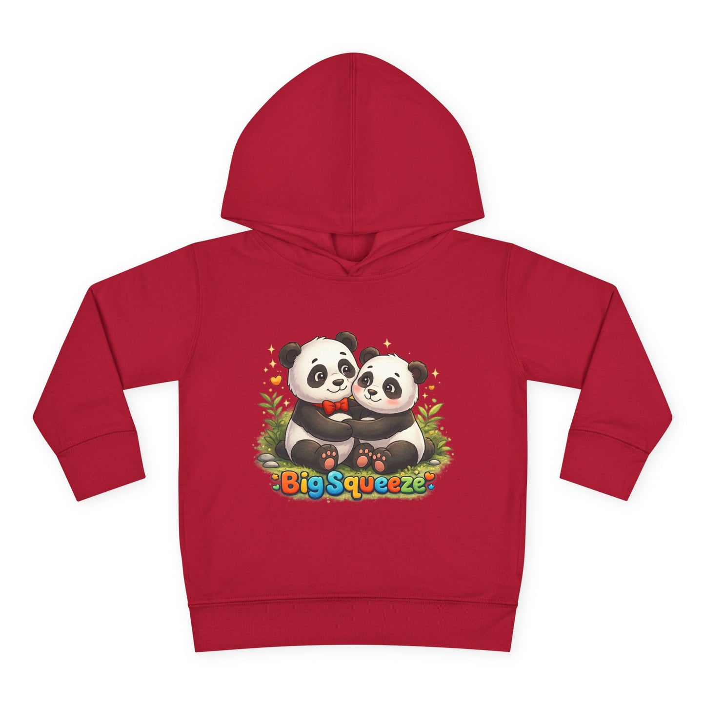 Big Squeeze Panda Toddler Pullover Fleece Hoodie
