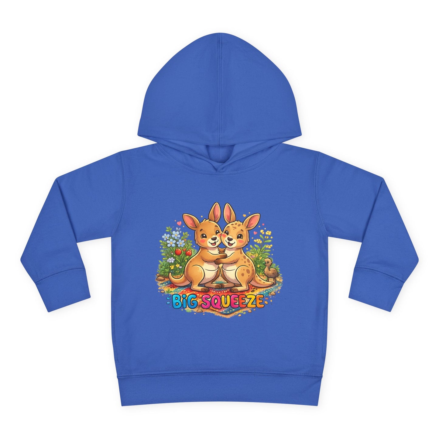 Big Squeeze Kangaroo Toddler Pullover Fleece Hoodie