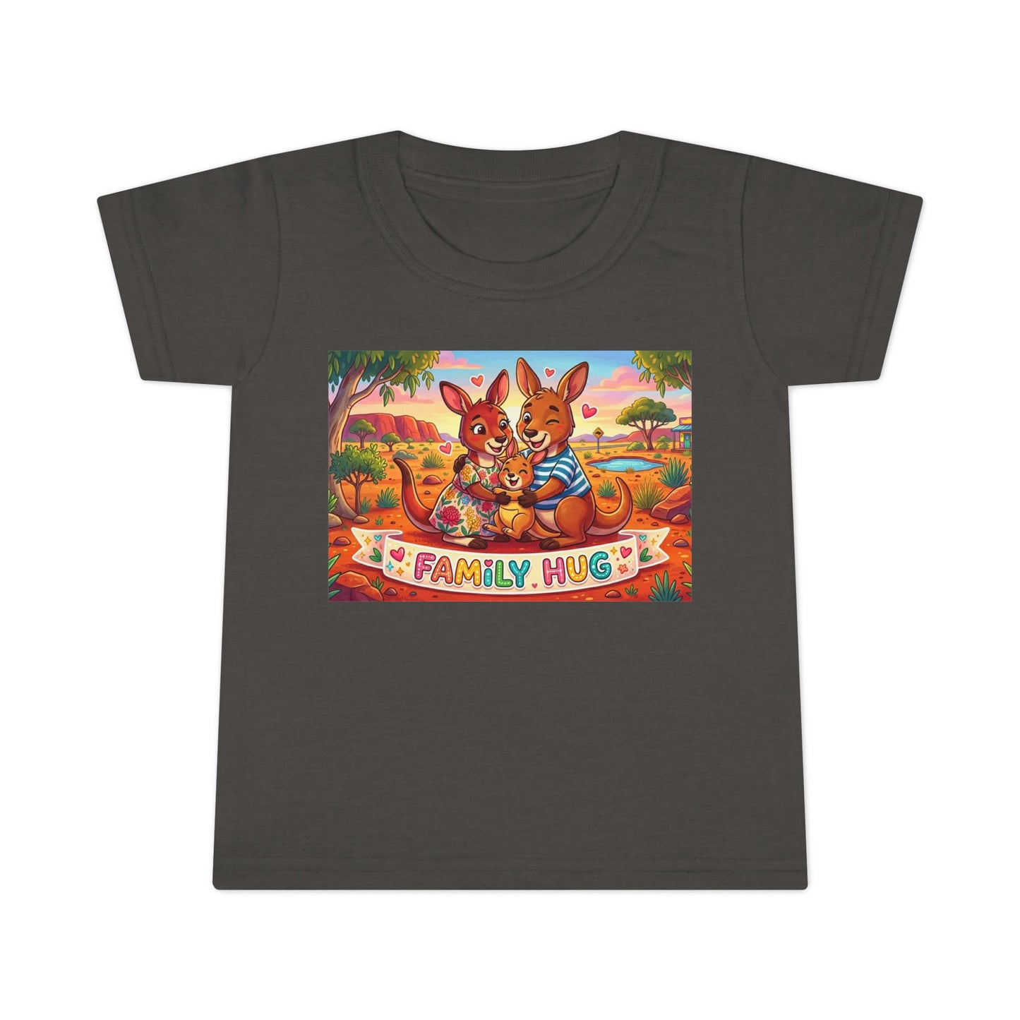 Family Hug Kangaroo Toddler T-shirt