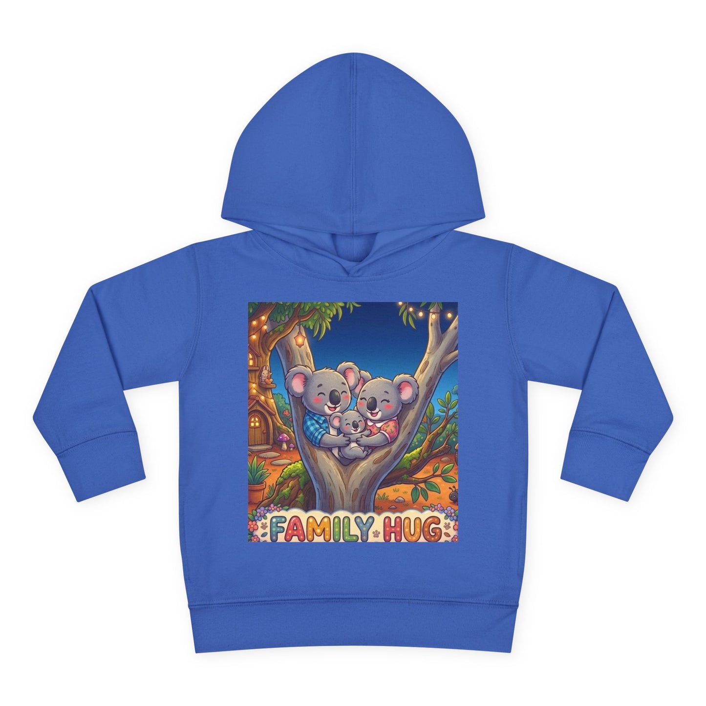 Family Hug Koala Toddler Pullover Fleece Hoodie
