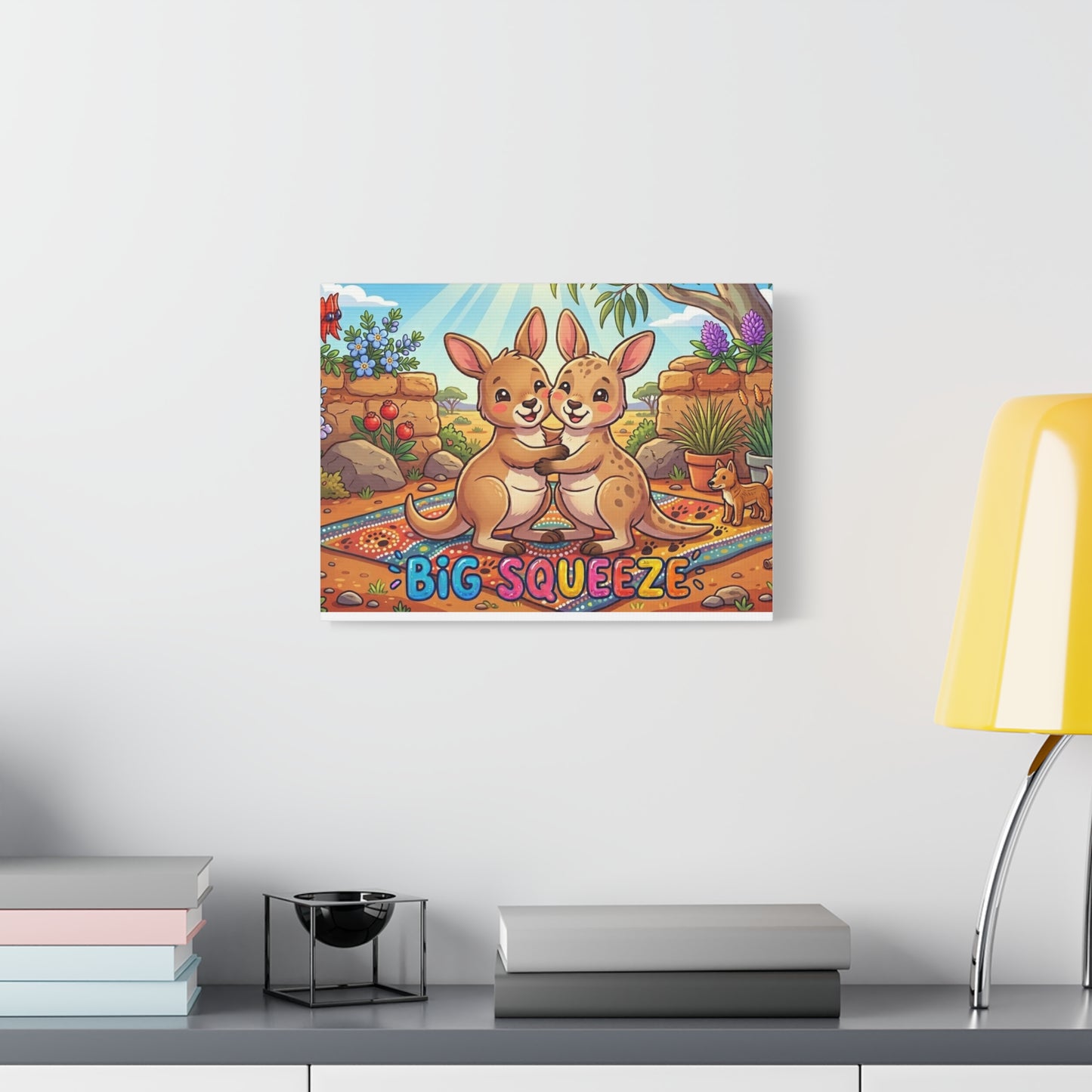 Big Squeeze Kangaroo Classic Canvas