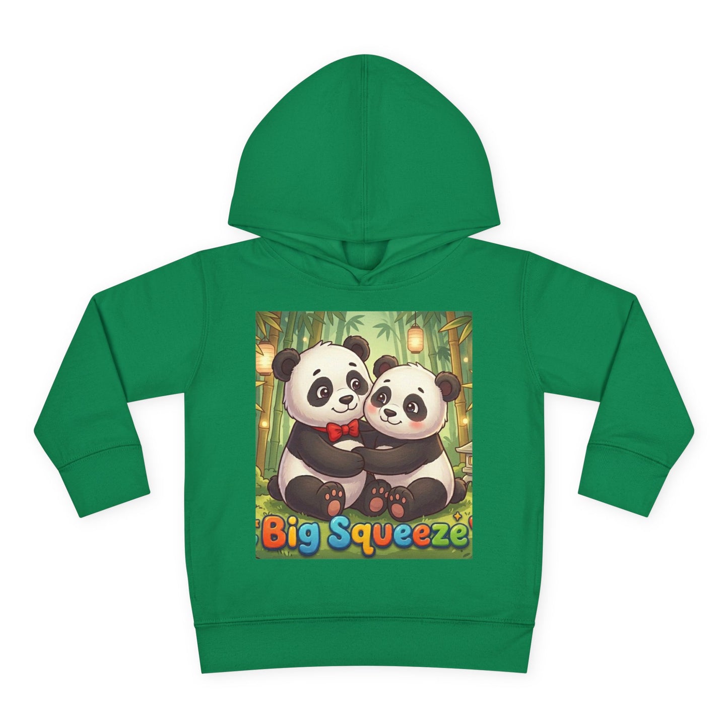 Big Squeeze Panda Toddler Pullover Fleece Hoodie