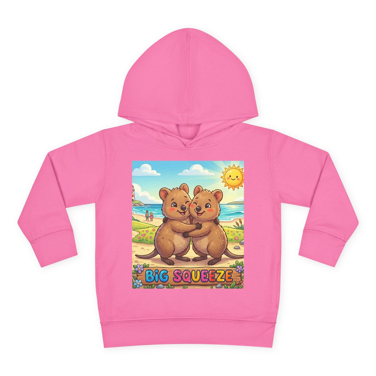 Big Squeeze Quokka Toddler Pullover Fleece Hoodie