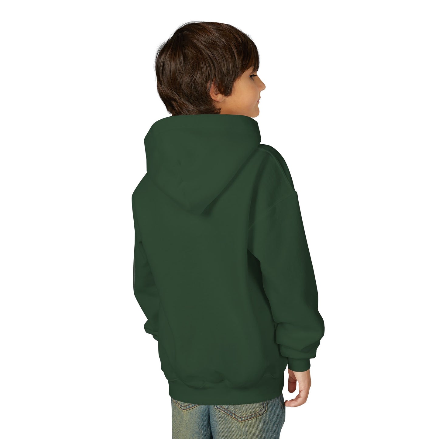 Family Hug Teddy Youth Heavy Blend Hooded Sweatshirt