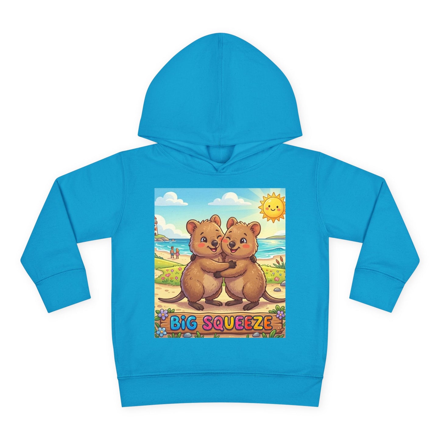 Big Squeeze Quokka Toddler Pullover Fleece Hoodie