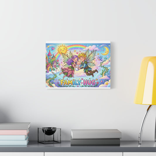 Family Hug Fairy Classic Canvas