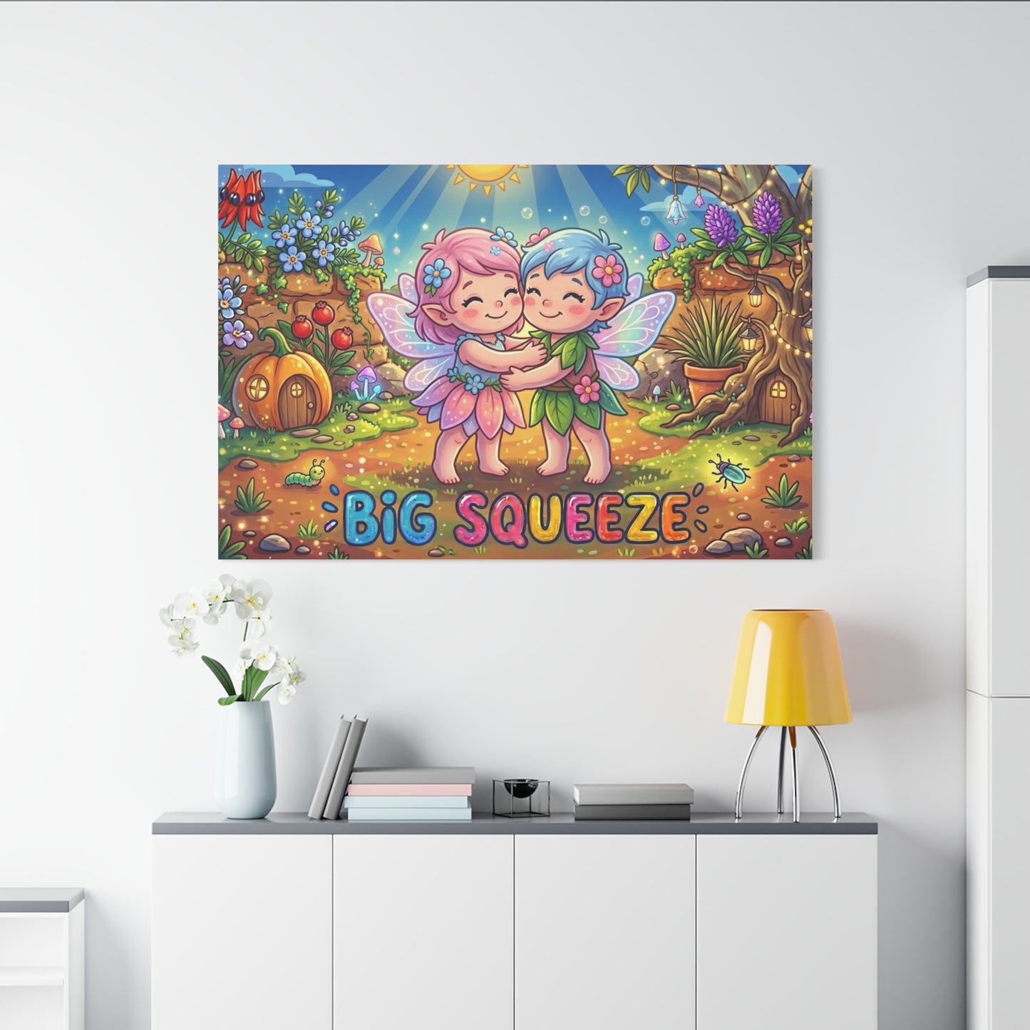 Big Squeeze Fairy Classic Canvas