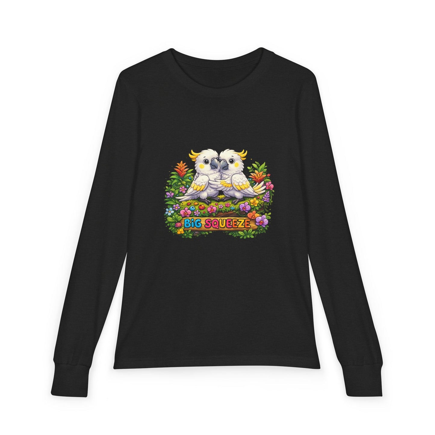 Big Squeeze Cockatoo Youth Jersey Long Sleeve Tee