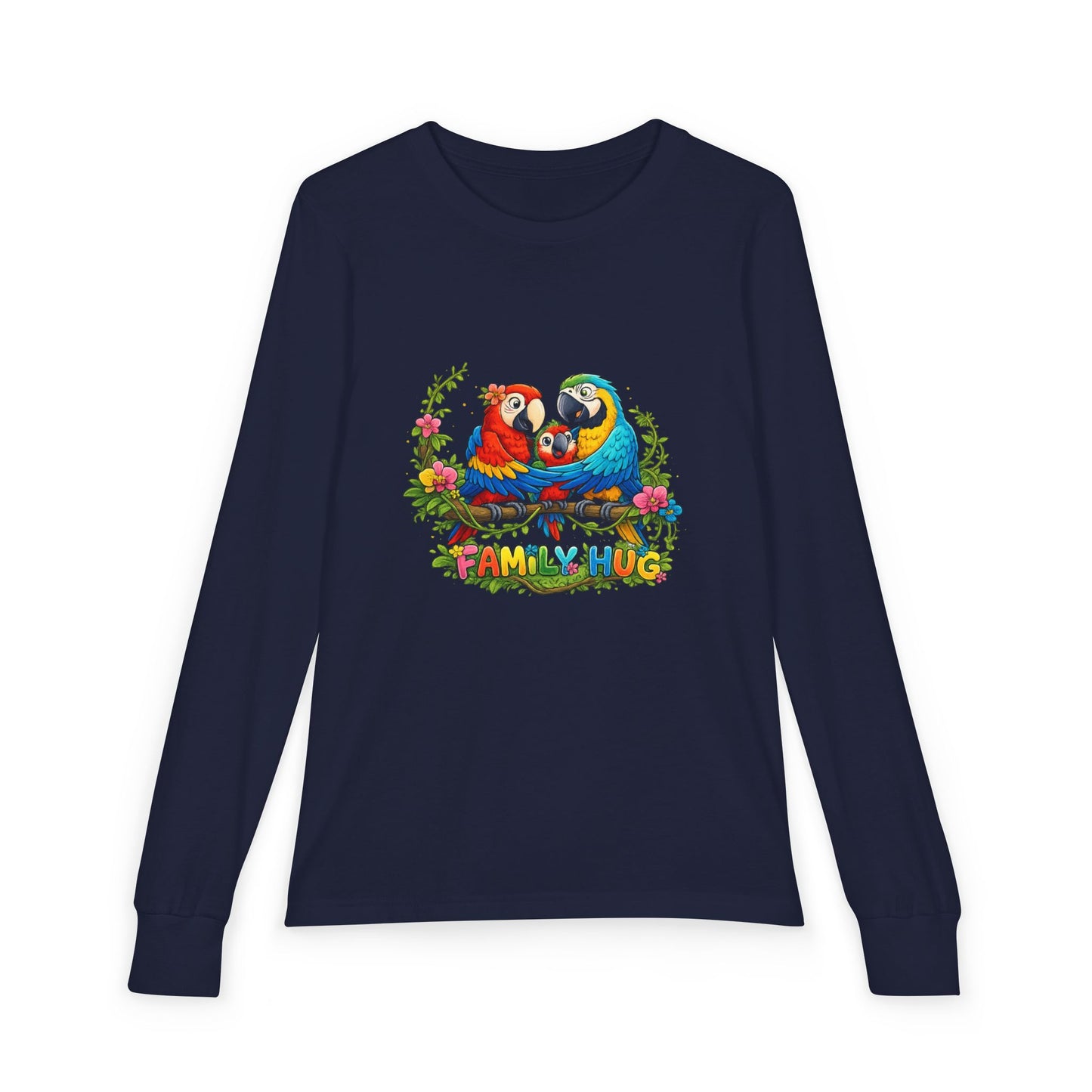 Family Hug Maqaw Youth Jersey Long Sleeve Tee