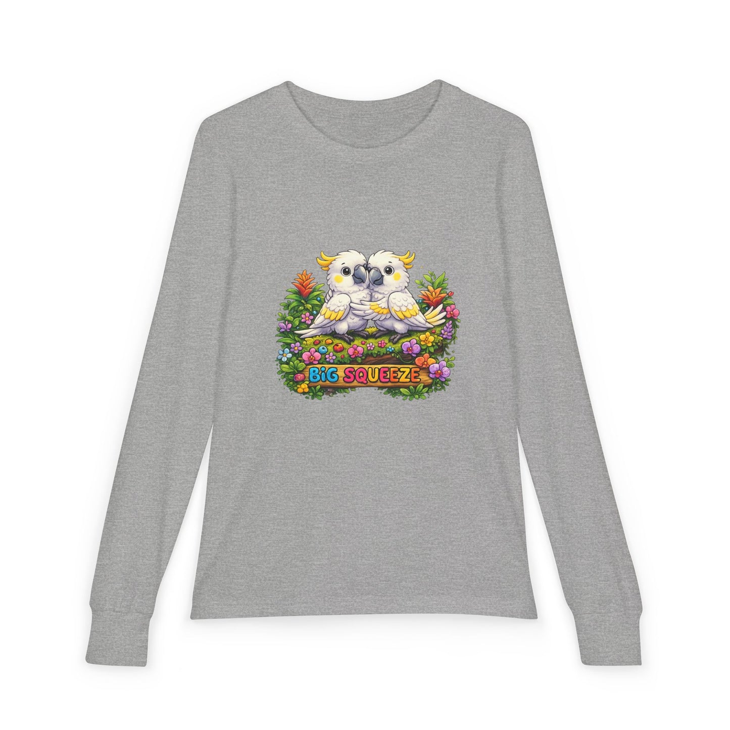 Big Squeeze Cockatoo Youth Jersey Long Sleeve Tee