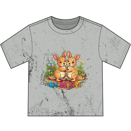 Big Squeeze Kangaroo Heavyweight Color Blast Youth T-Shirt
