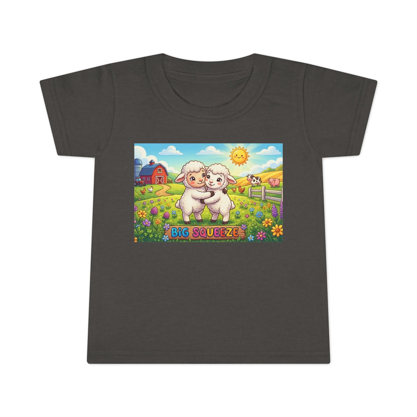 Big Squeeze Lamb Toddler T-shirt