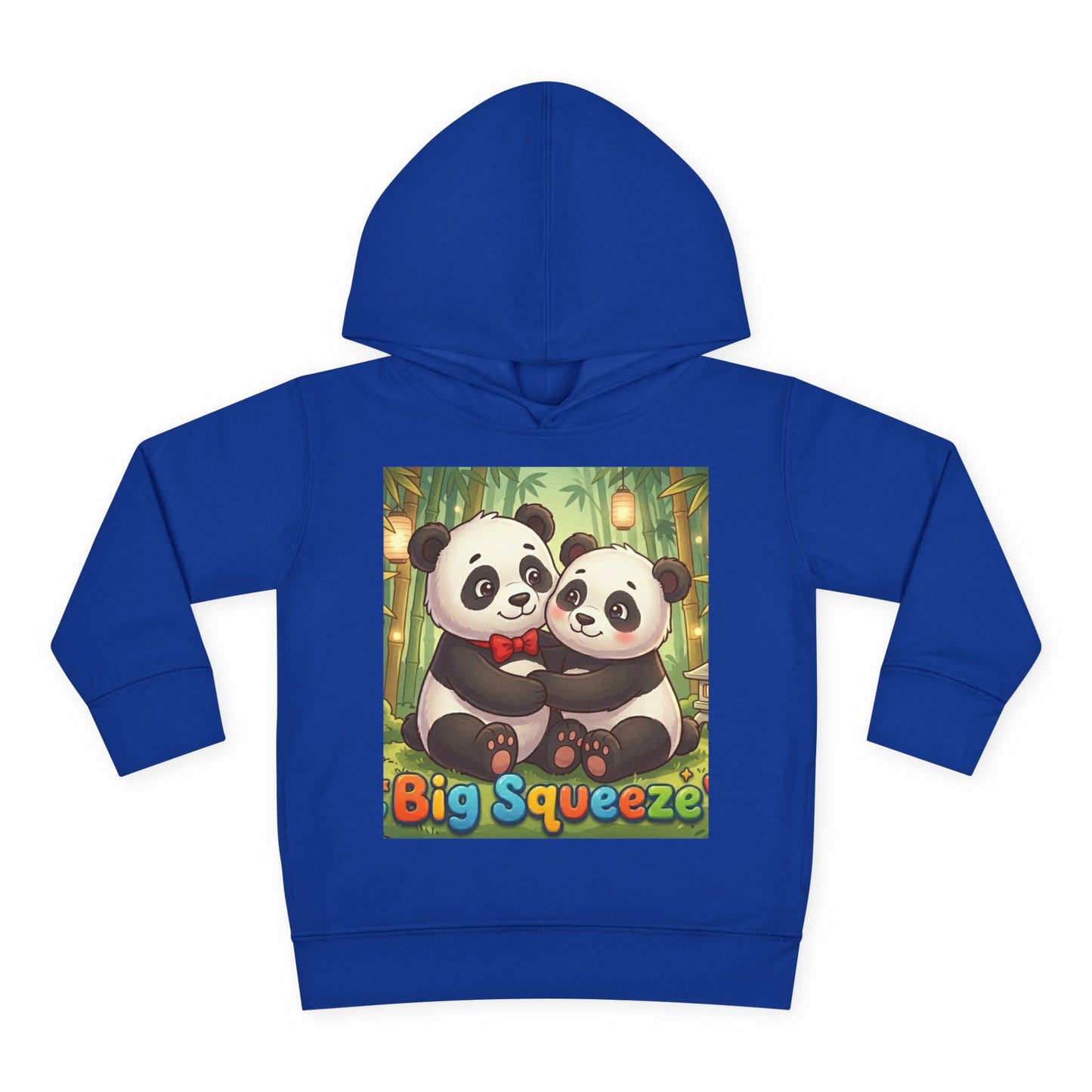 Big Squeeze Panda Toddler Pullover Fleece Hoodie