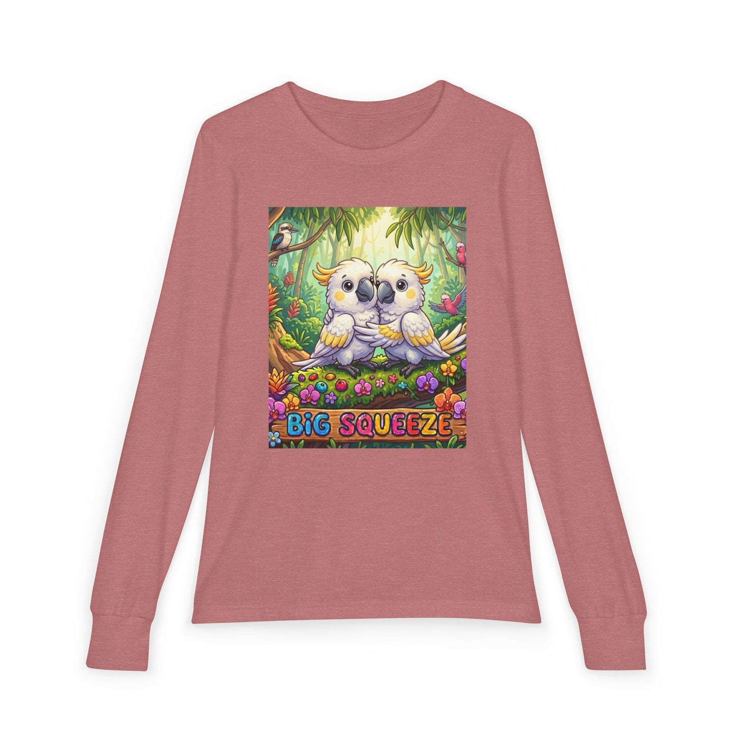 Big Squeeze Cockatoo Youth Jersey Long Sleeve Tee