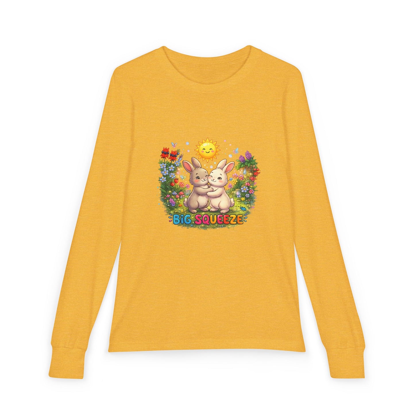 Big Squeeze Bunny Youth Jersey Long Sleeve Tee