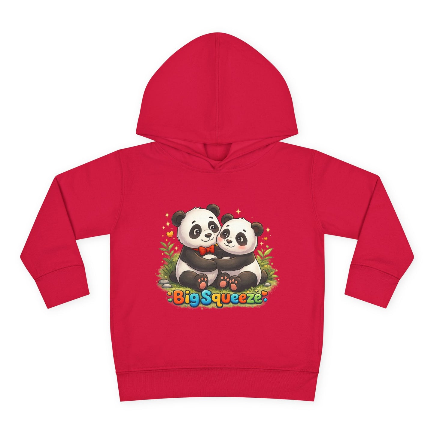 Big Squeeze Panda Toddler Pullover Fleece Hoodie