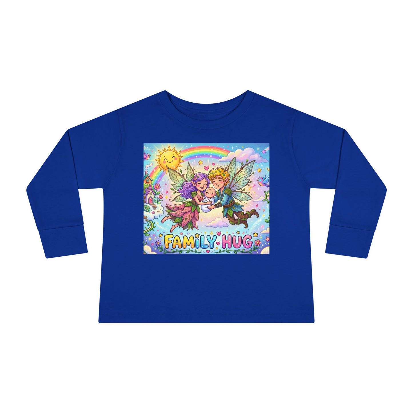 Family Hug Fairy Toddler Long Sleeve Tee