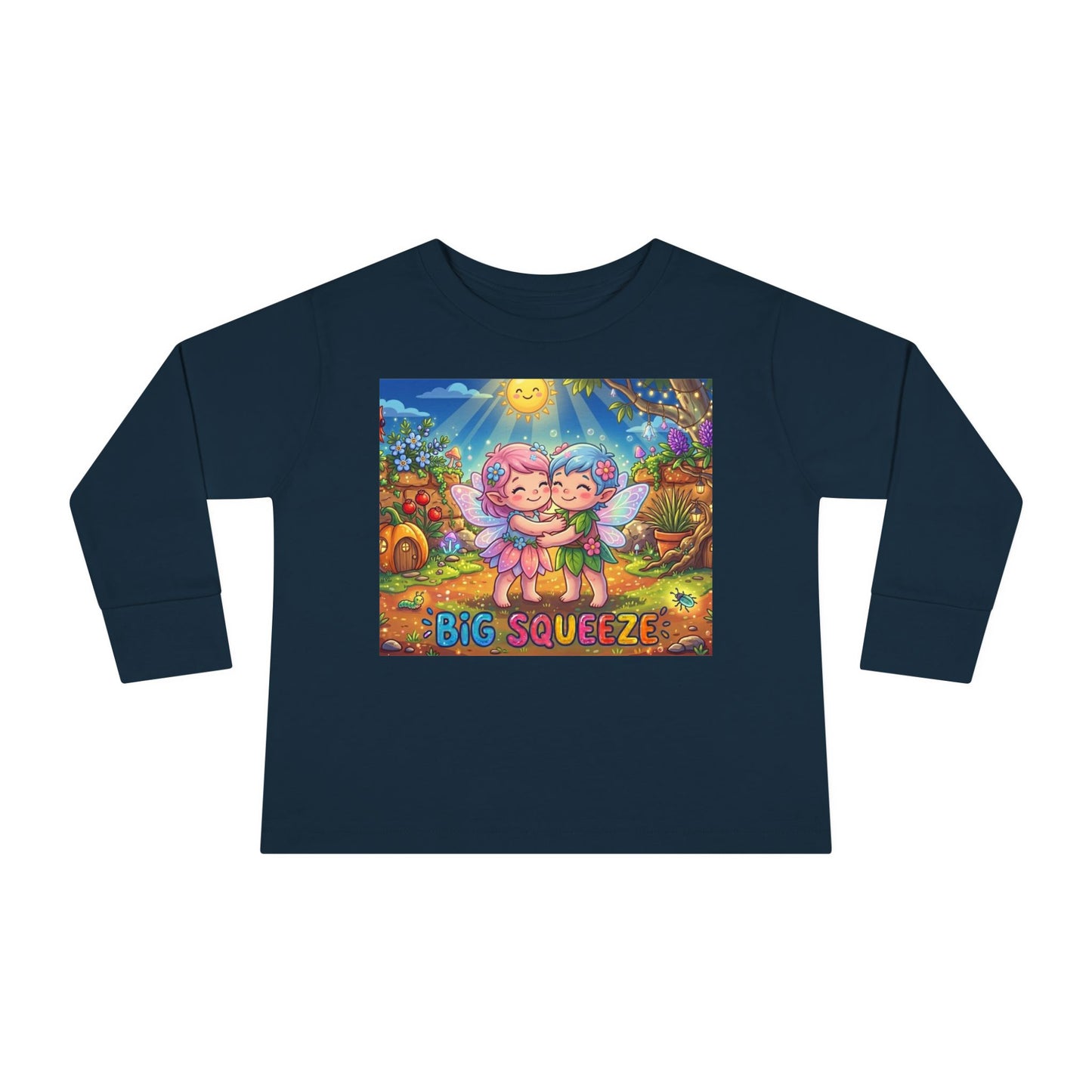 Big Squeeze Fairy Toddler Long Sleeve Tee