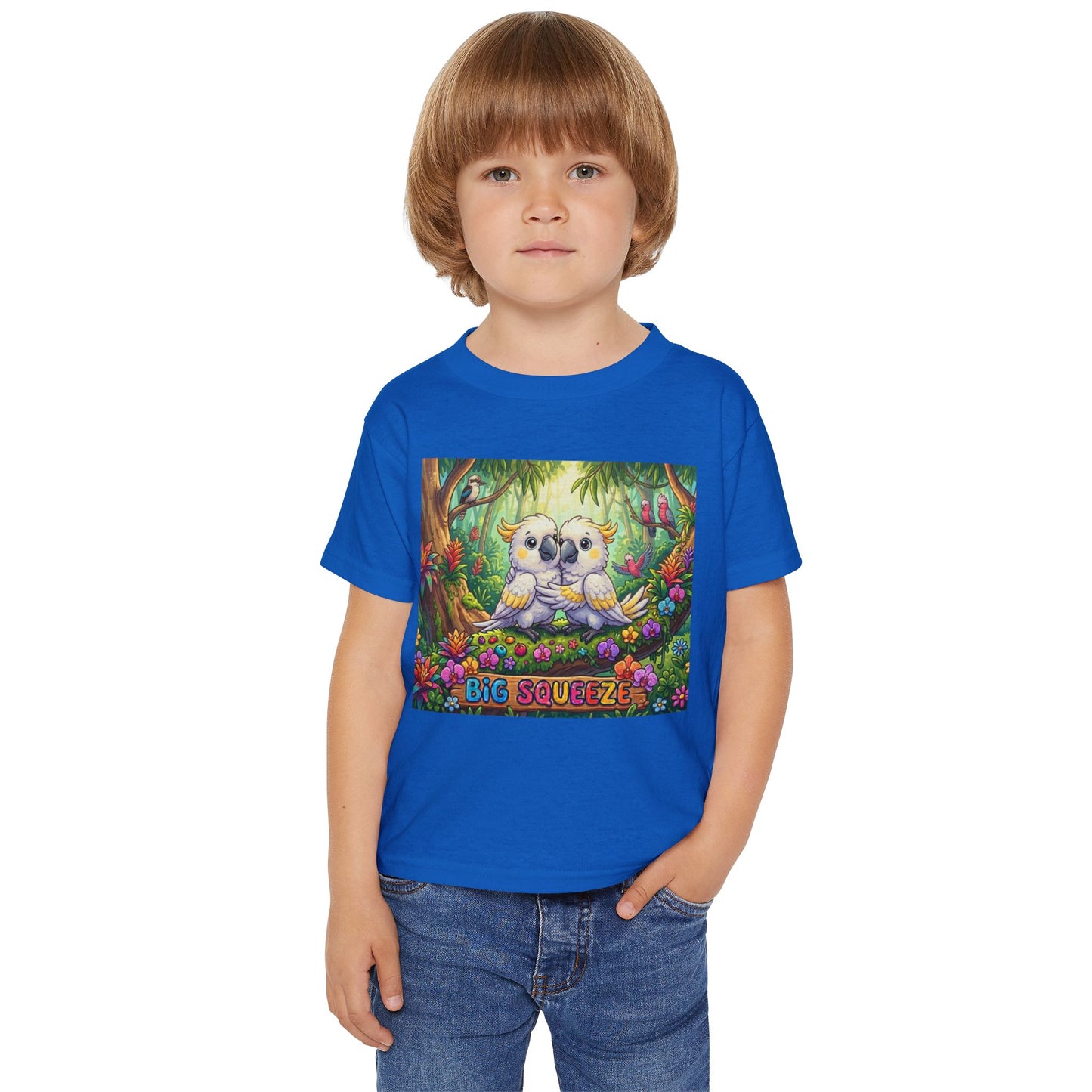 Big Squeeze Cockatoo Heavy Cotton™ Toddler T-shirt
