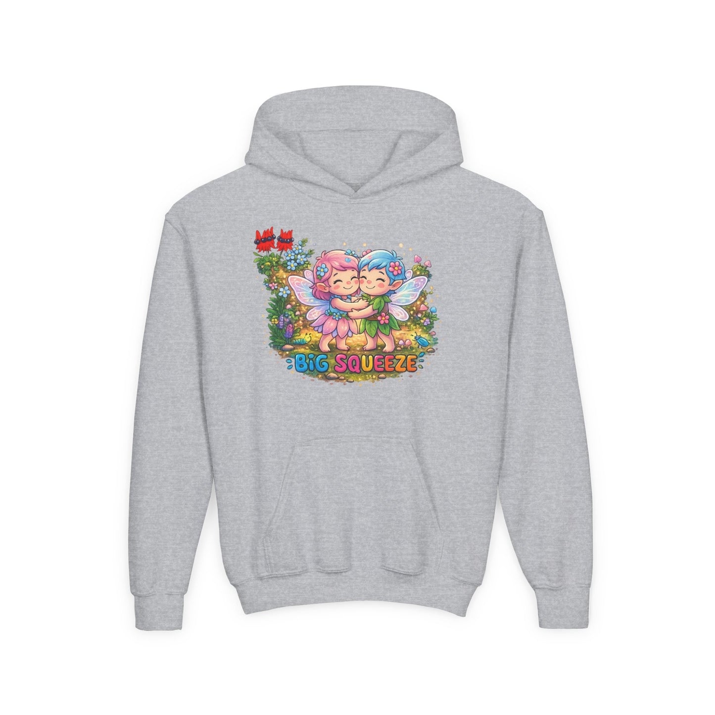 Big Squeeze Fairy Youth Heavy Blend Hooded Sweatshirt