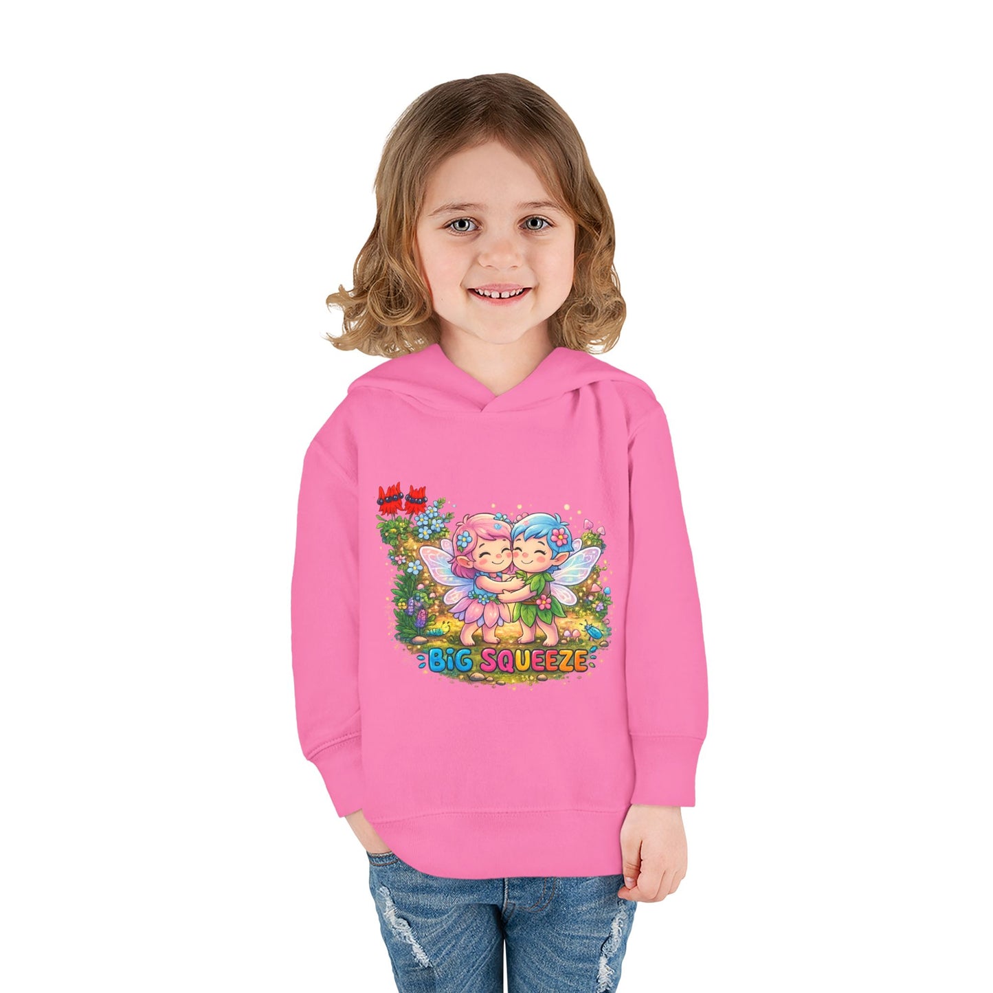 Big Squeeze Fairy Toddler Pullover Fleece Hoodie
