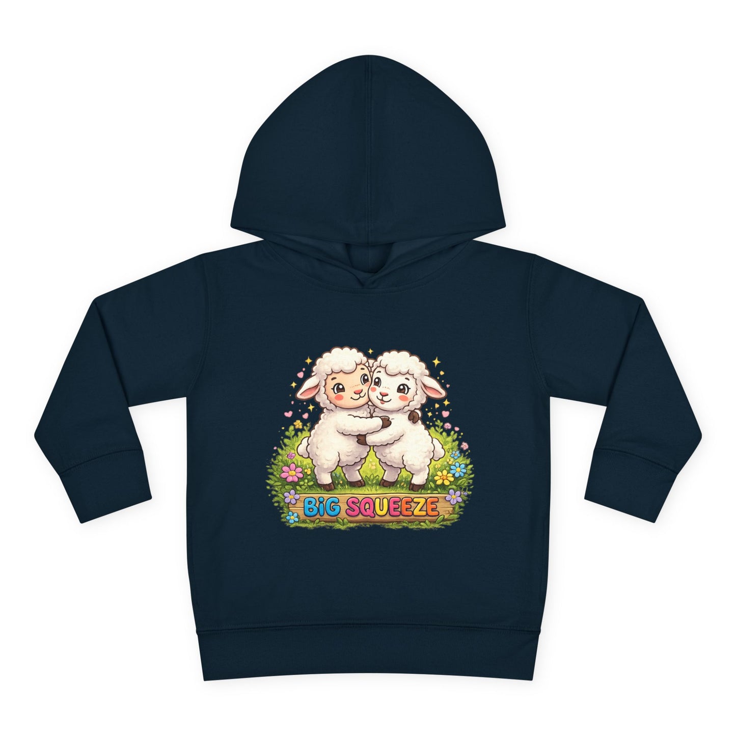 Big Squeeze Lamb Toddler Pullover Fleece Hoodie