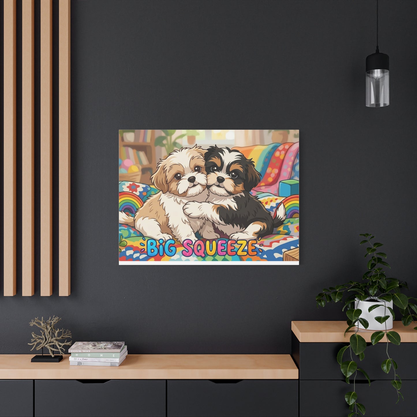 Big Squeeze Shih Tzu Classic Canvas