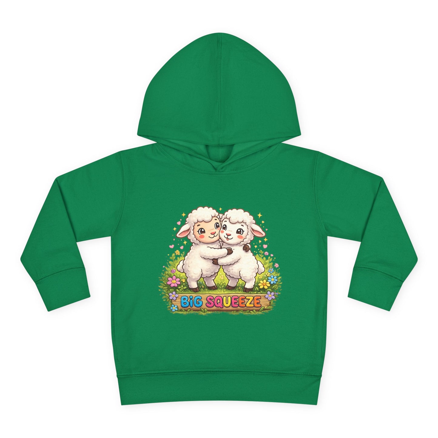 Big Squeeze Lamb Toddler Pullover Fleece Hoodie