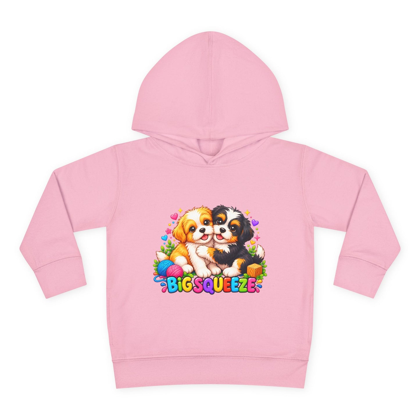 Big Squeeze Shih Tzu Toddler Pullover Fleece Hoodie