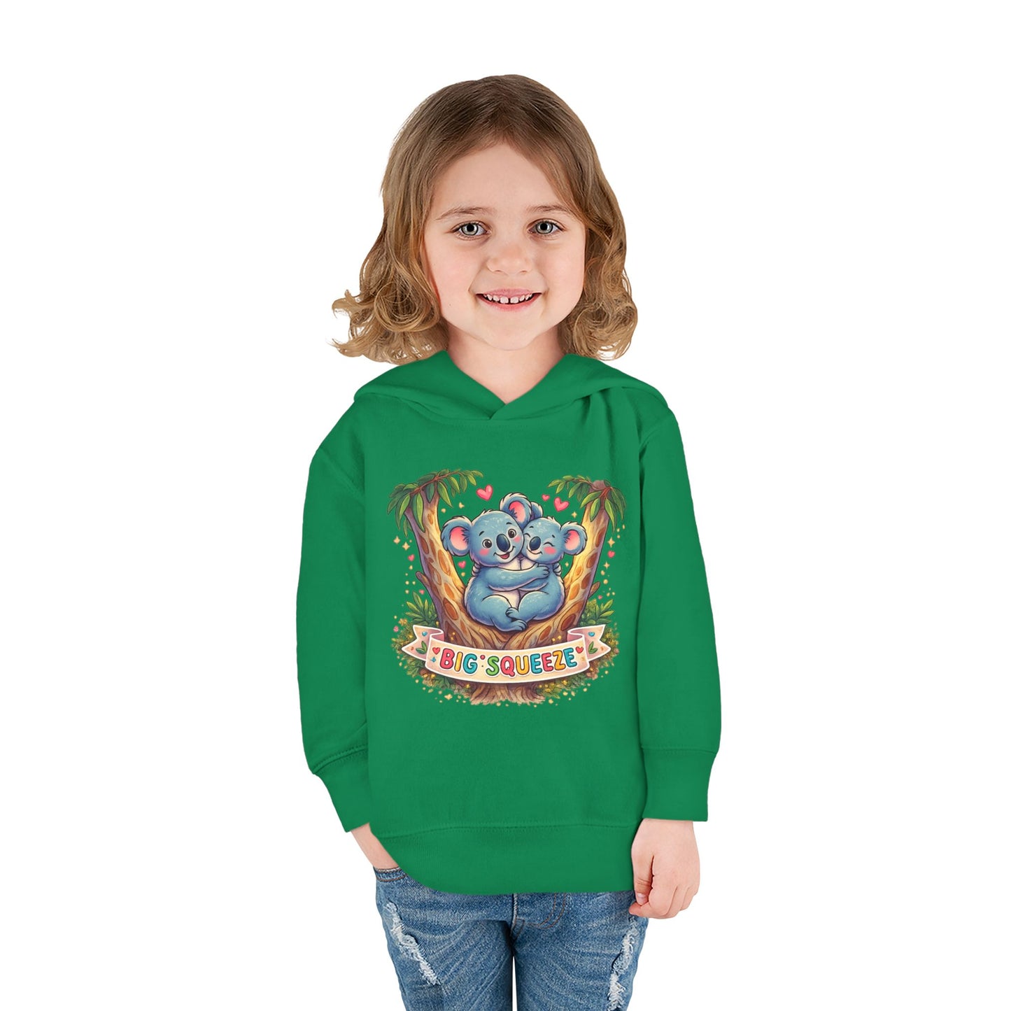 Big Squeeze Koala Toddler Pullover Fleece Hoodie