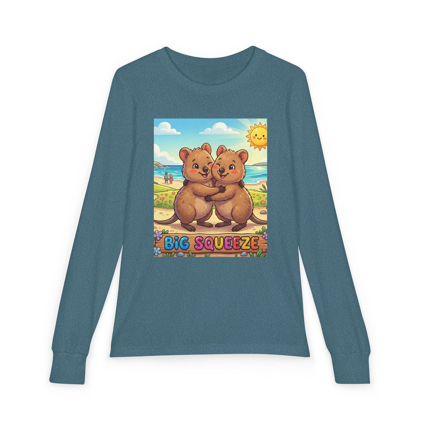 Big Squeeze Quokka Youth Jersey Long Sleeve Tee
