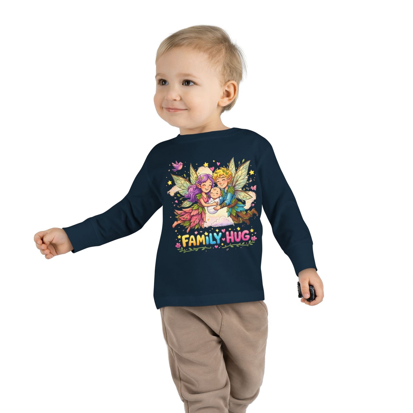 Family Hug Fairy Toddler Long Sleeve Tee