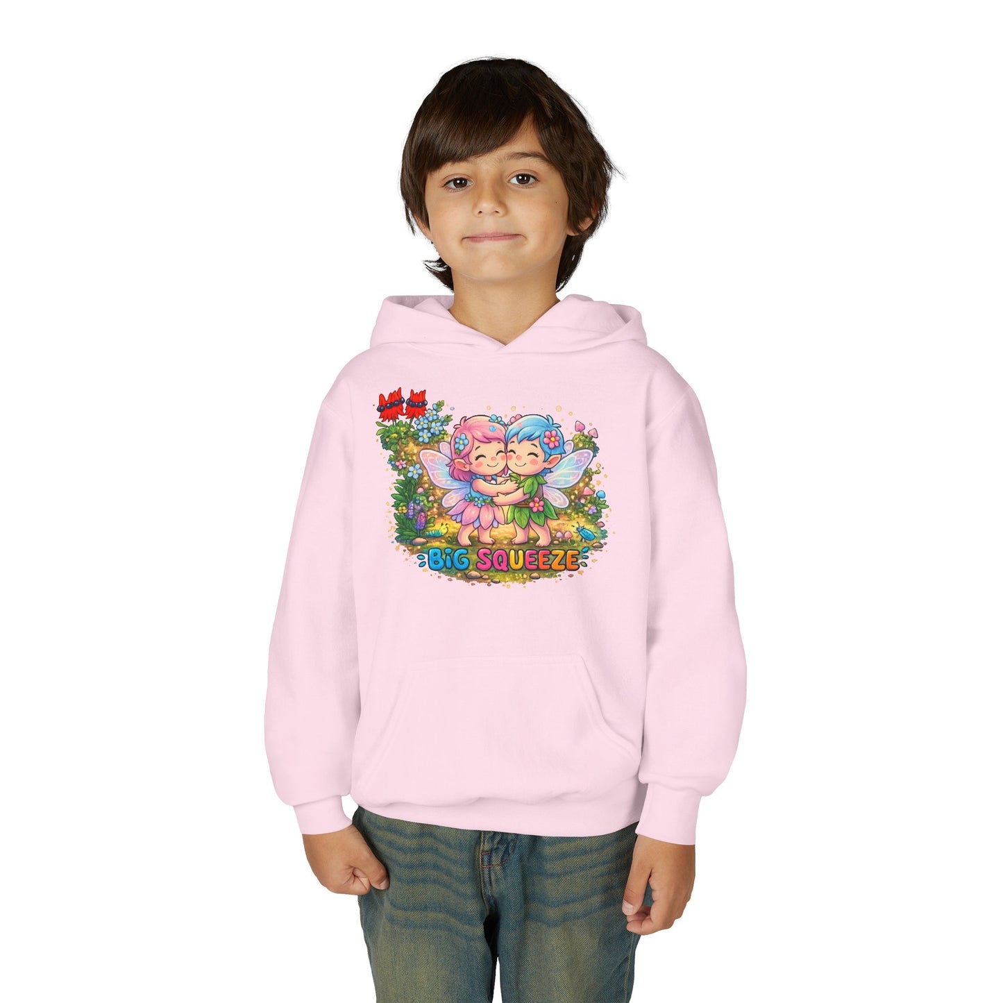 Big Squeeze Fairy Youth Heavy Blend Hooded Sweatshirt