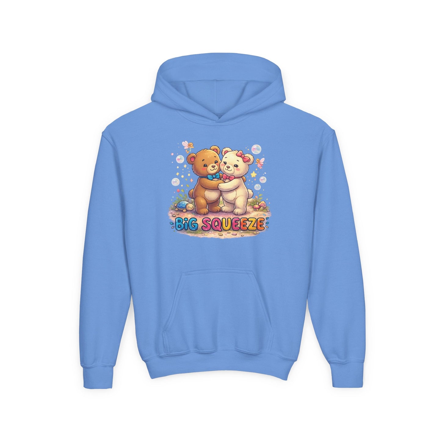 Big Squeeze Teddy Youth Heavy Blend Hooded Sweatshirt