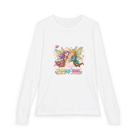 Family Hug Fairy Youth Jersey Long Sleeve Tee