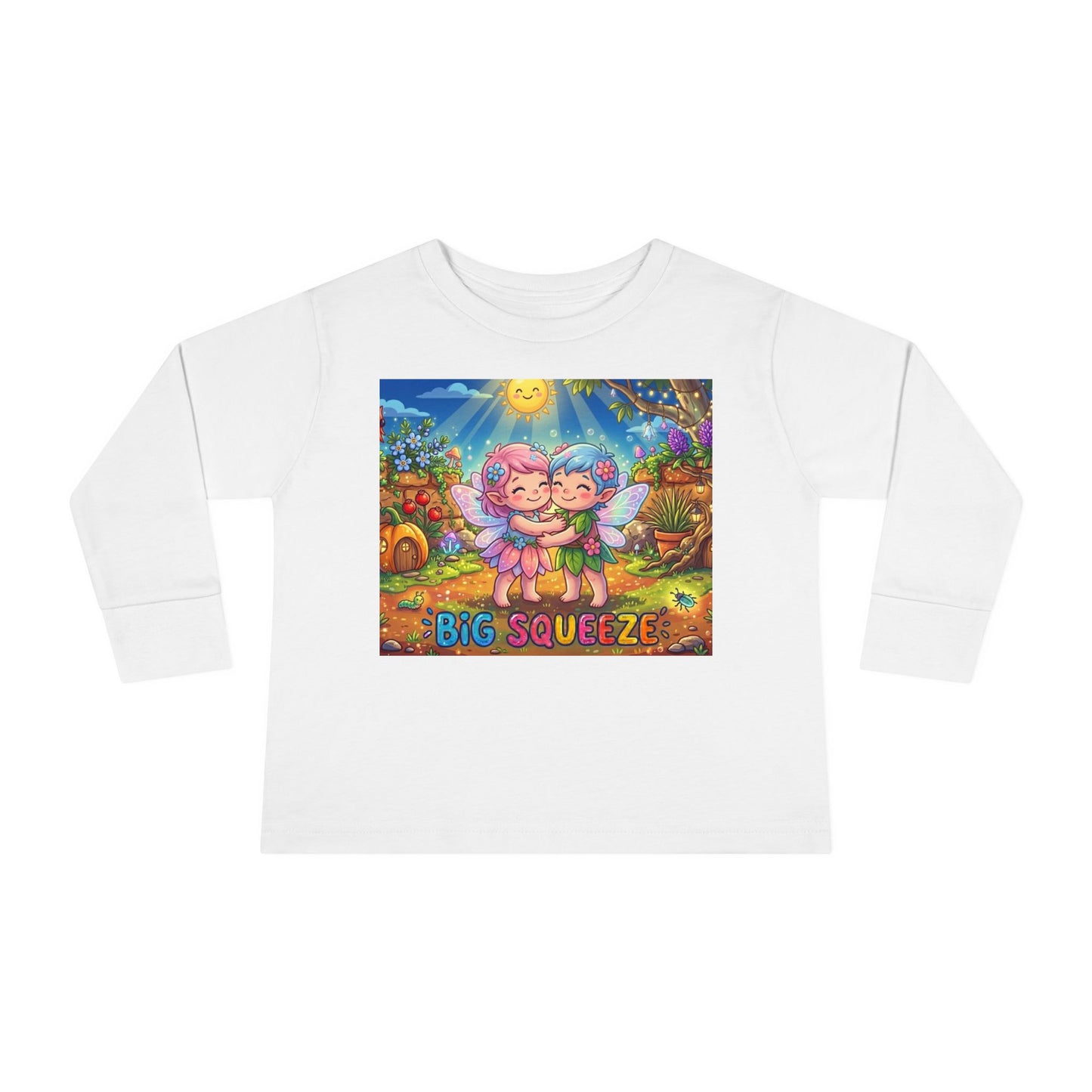 Big Squeeze Fairy Toddler Long Sleeve Tee