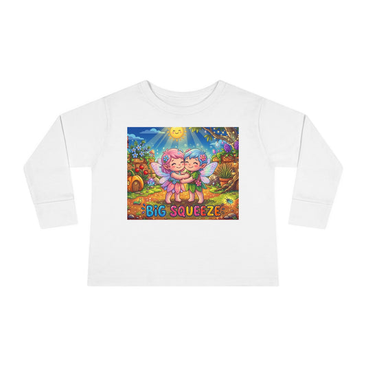 Big Squeeze Fairy Toddler Long Sleeve Tee