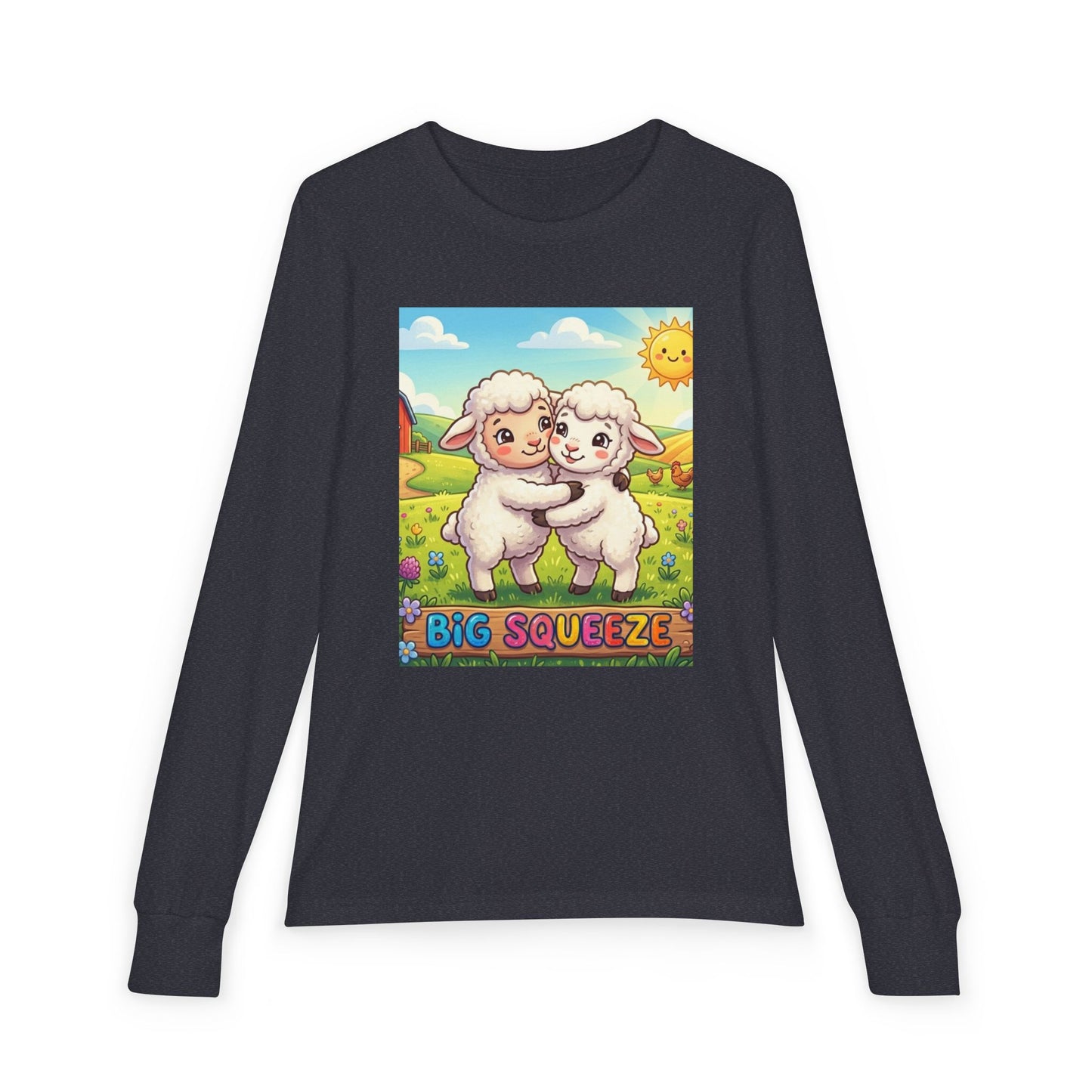 Big Squeeze Lamb Youth Jersey Long Sleeve Tee