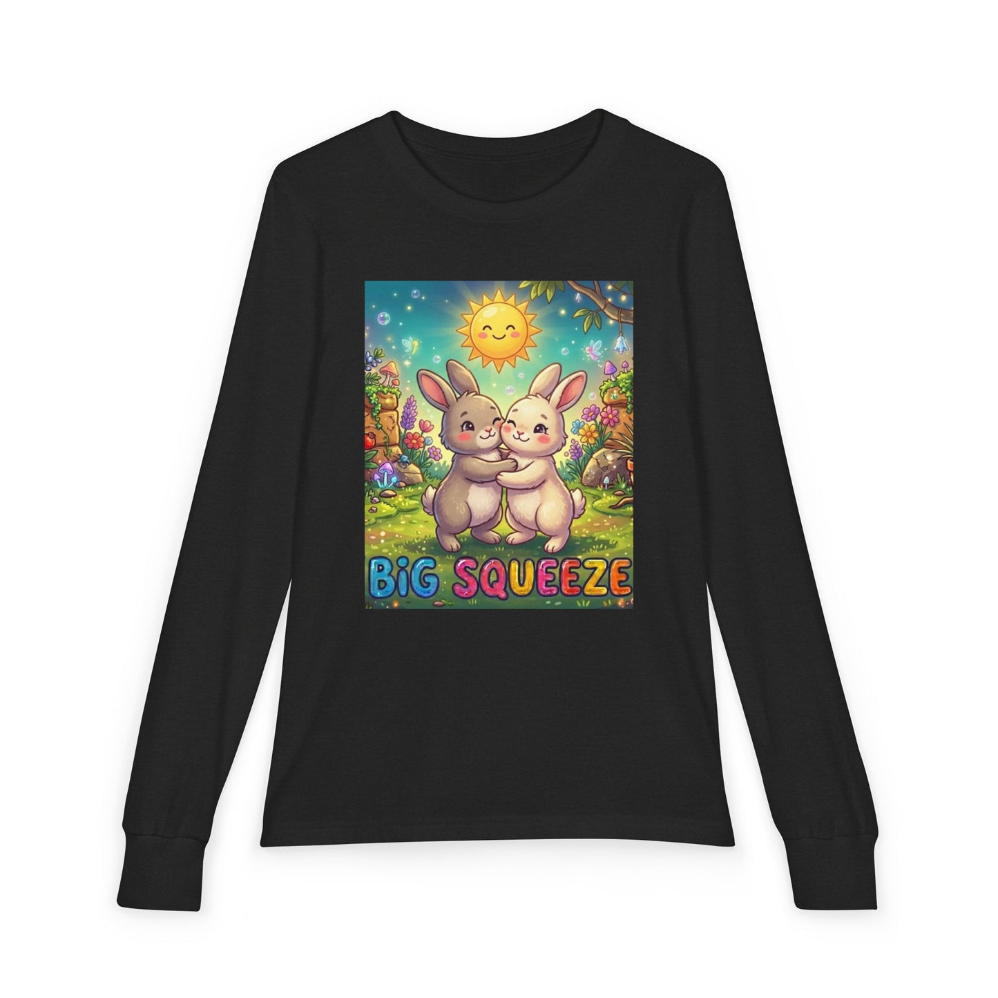 Big Squeeze Bunny Youth Jersey Long Sleeve Tee