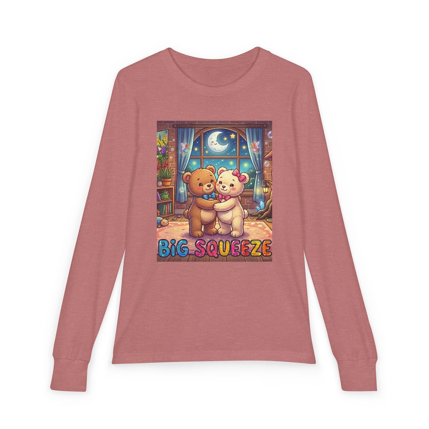 Big Squeeze Teddy Youth Jersey Long Sleeve Tee