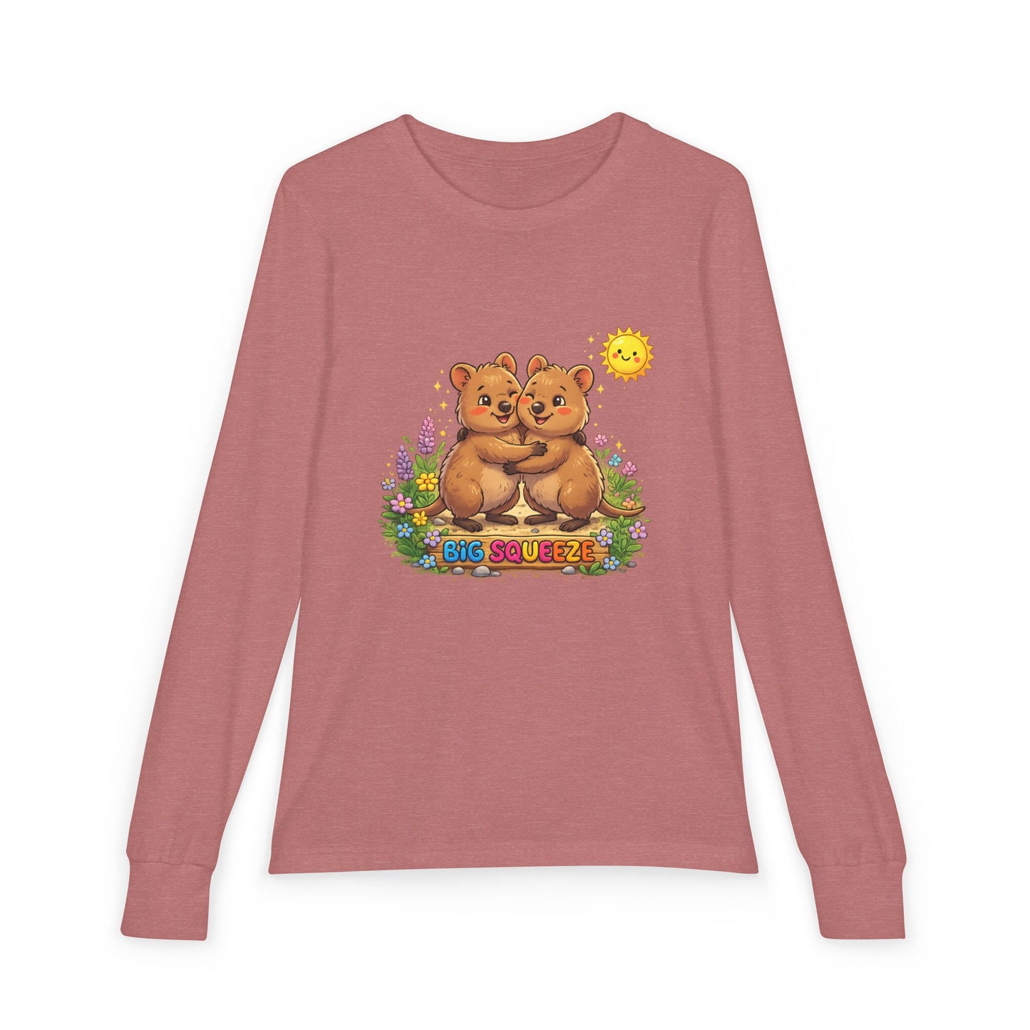 Big Squeeze Quokka Youth Jersey Long Sleeve Tee