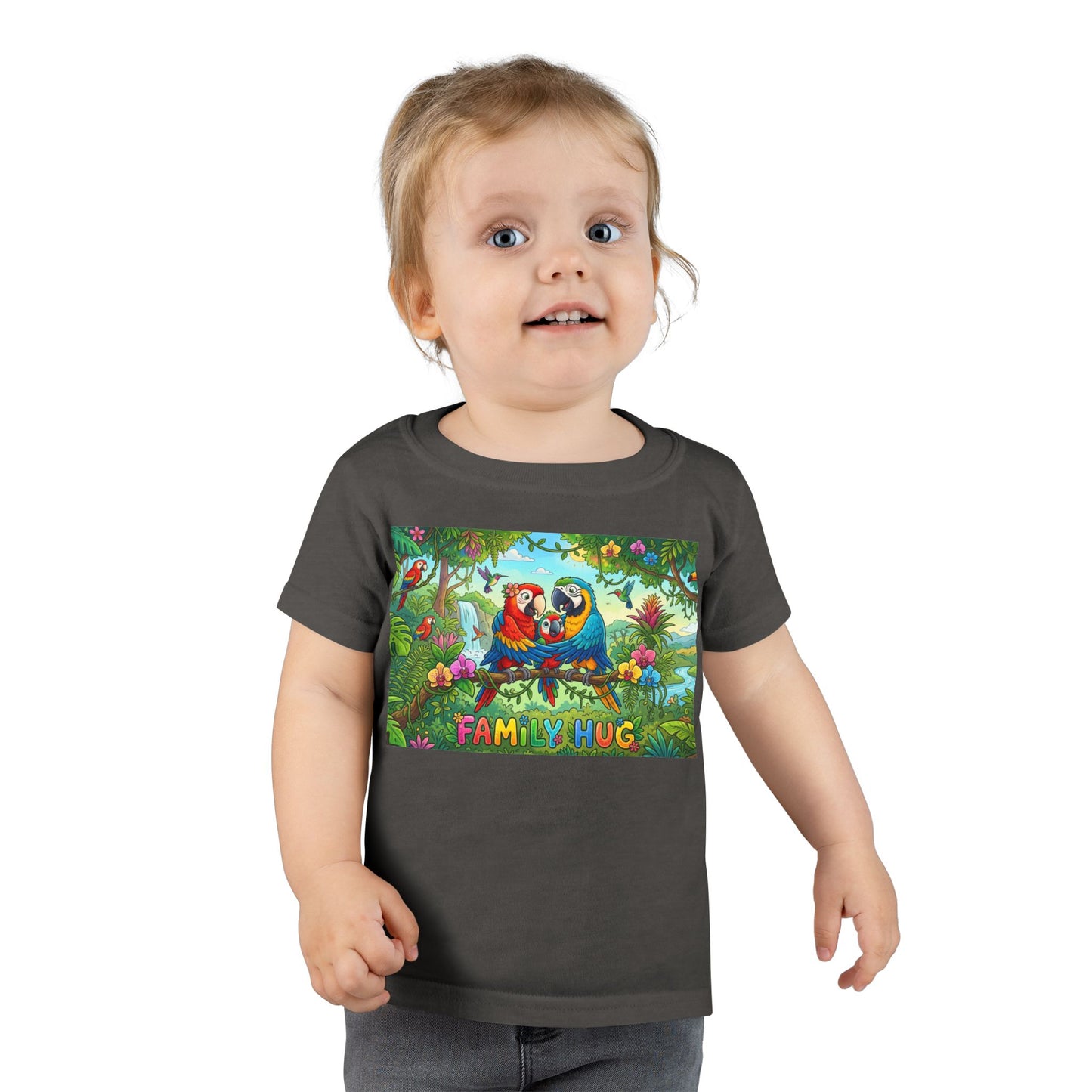 Family Hug Macaw Toddler T-shirt