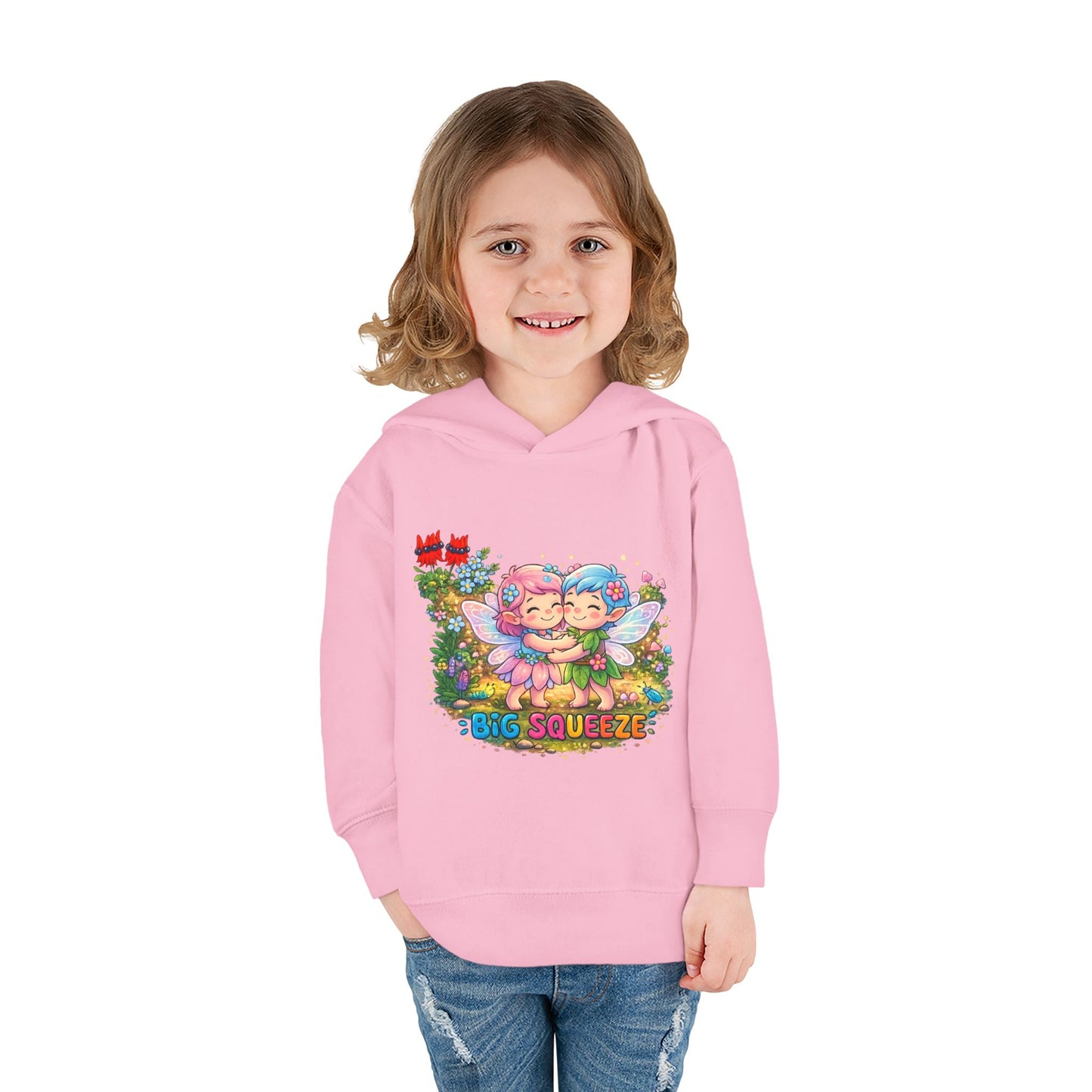 Big Squeeze Fairy Toddler Pullover Fleece Hoodie