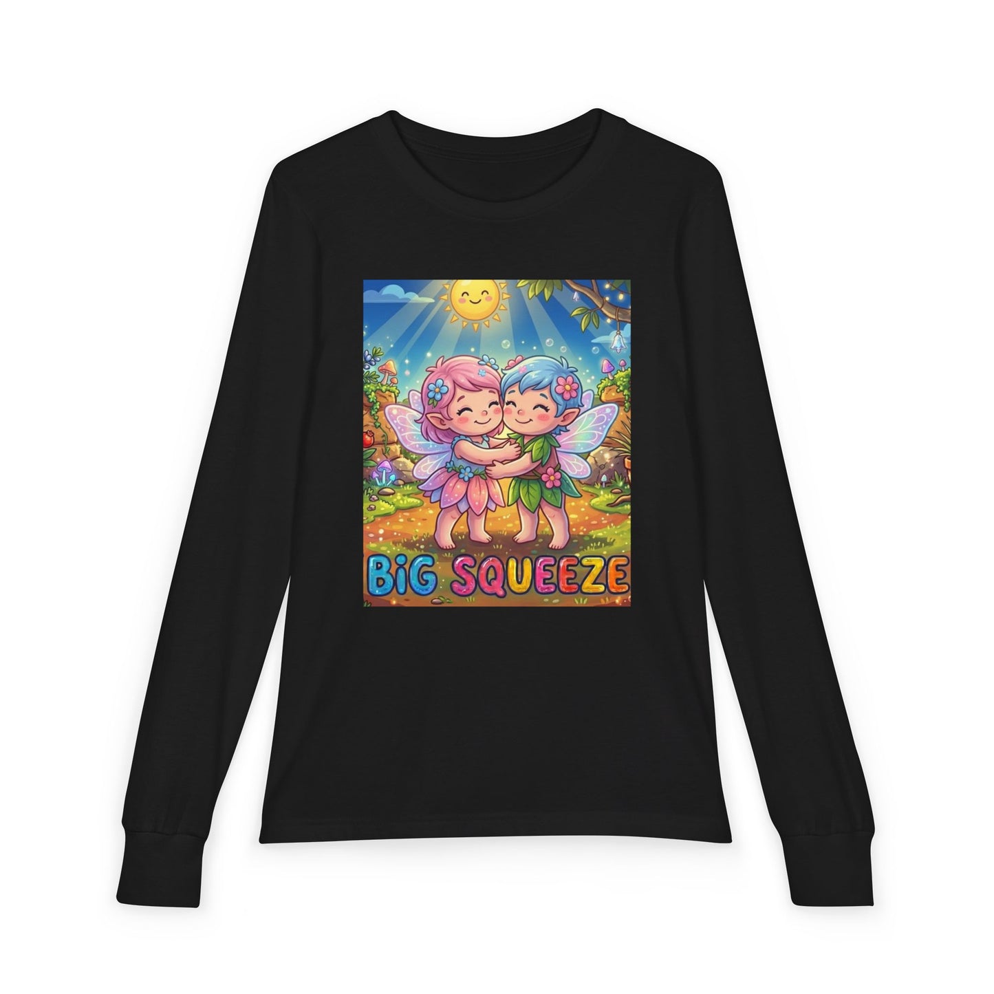 Big Squeeze Fairy Youth Jersey Long Sleeve Tee