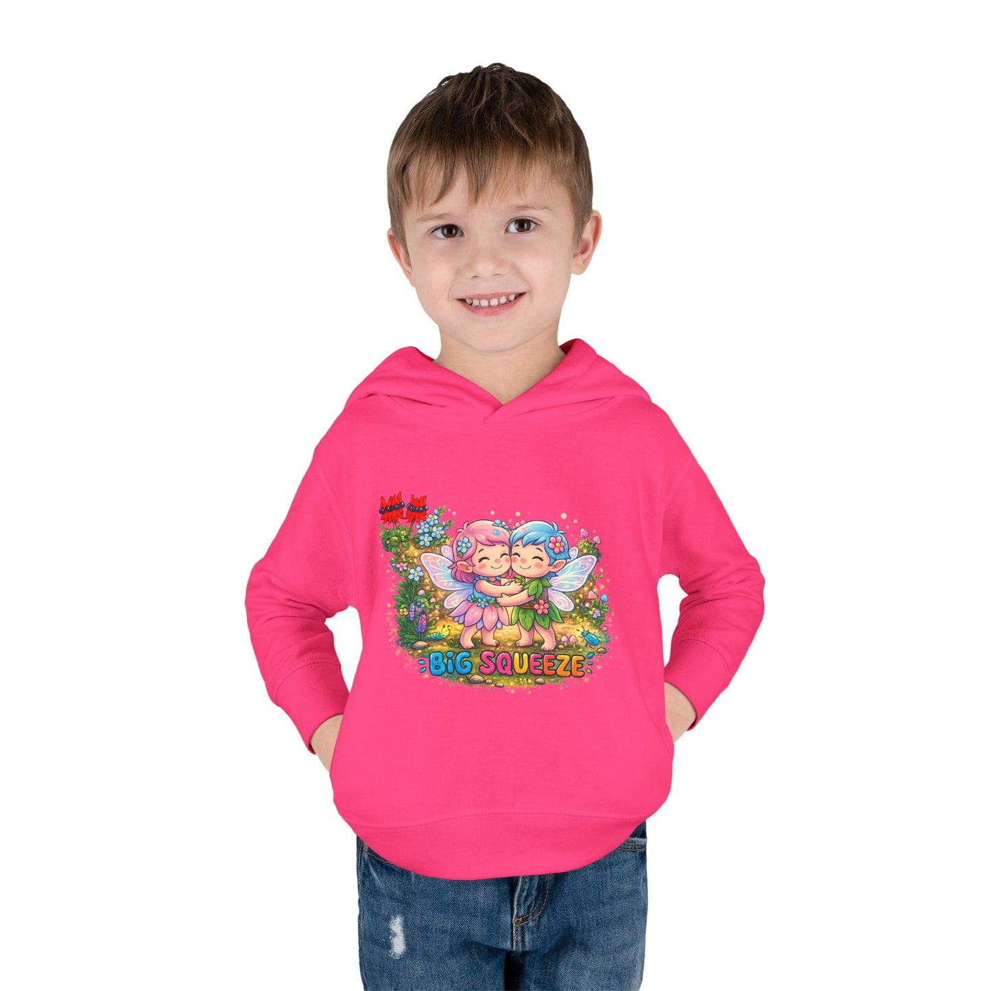 Big Squeeze Fairy Toddler Pullover Fleece Hoodie