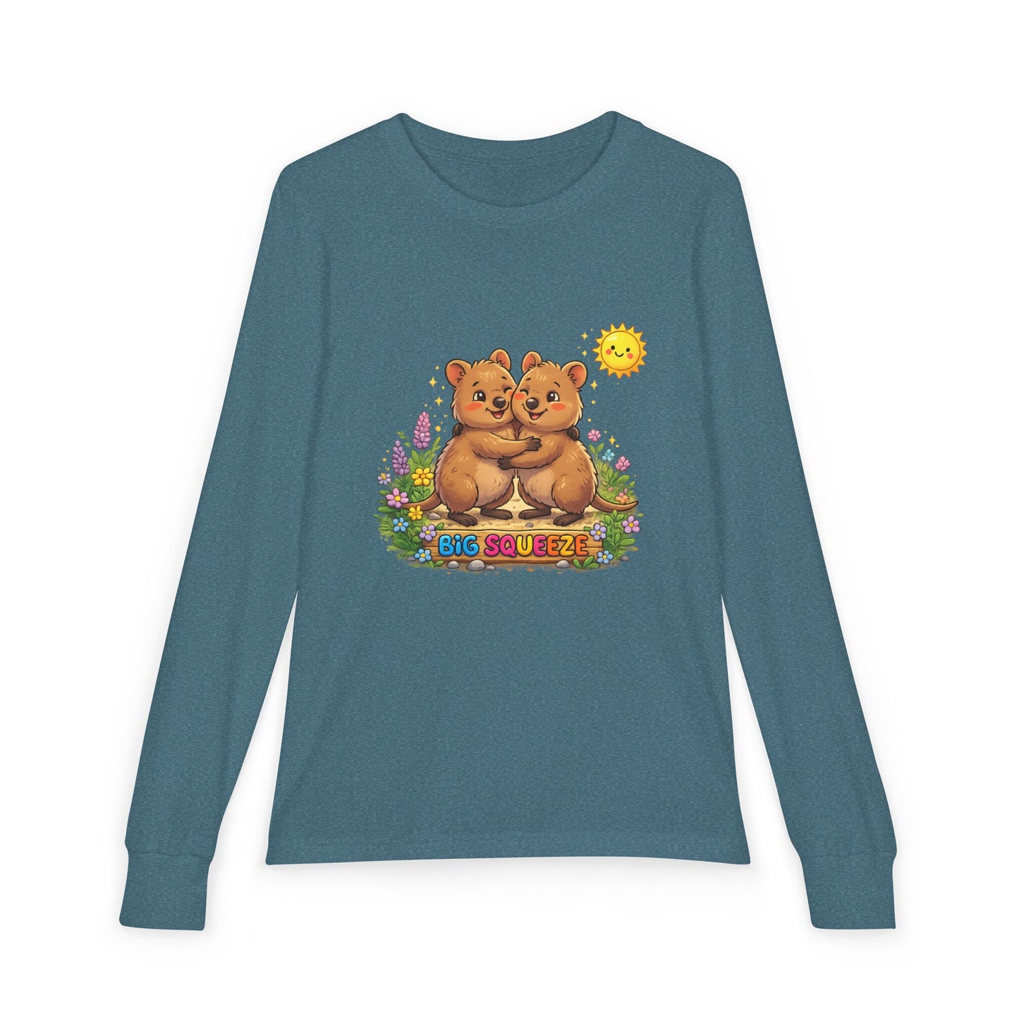 Big Squeeze Quokka Youth Jersey Long Sleeve Tee