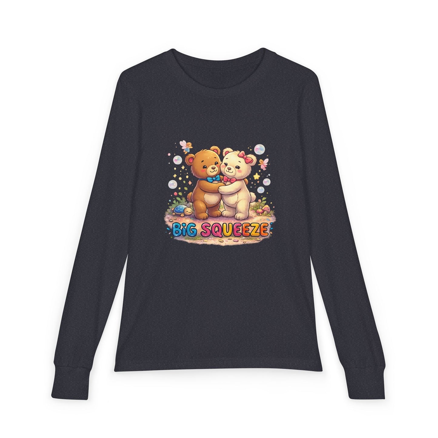 Big Squeeze Teddy Youth Jersey Long Sleeve Tee