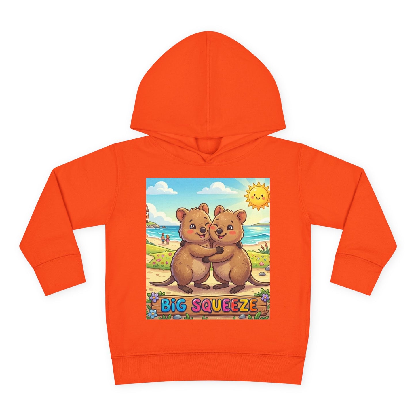 Big Squeeze Quokka Toddler Pullover Fleece Hoodie