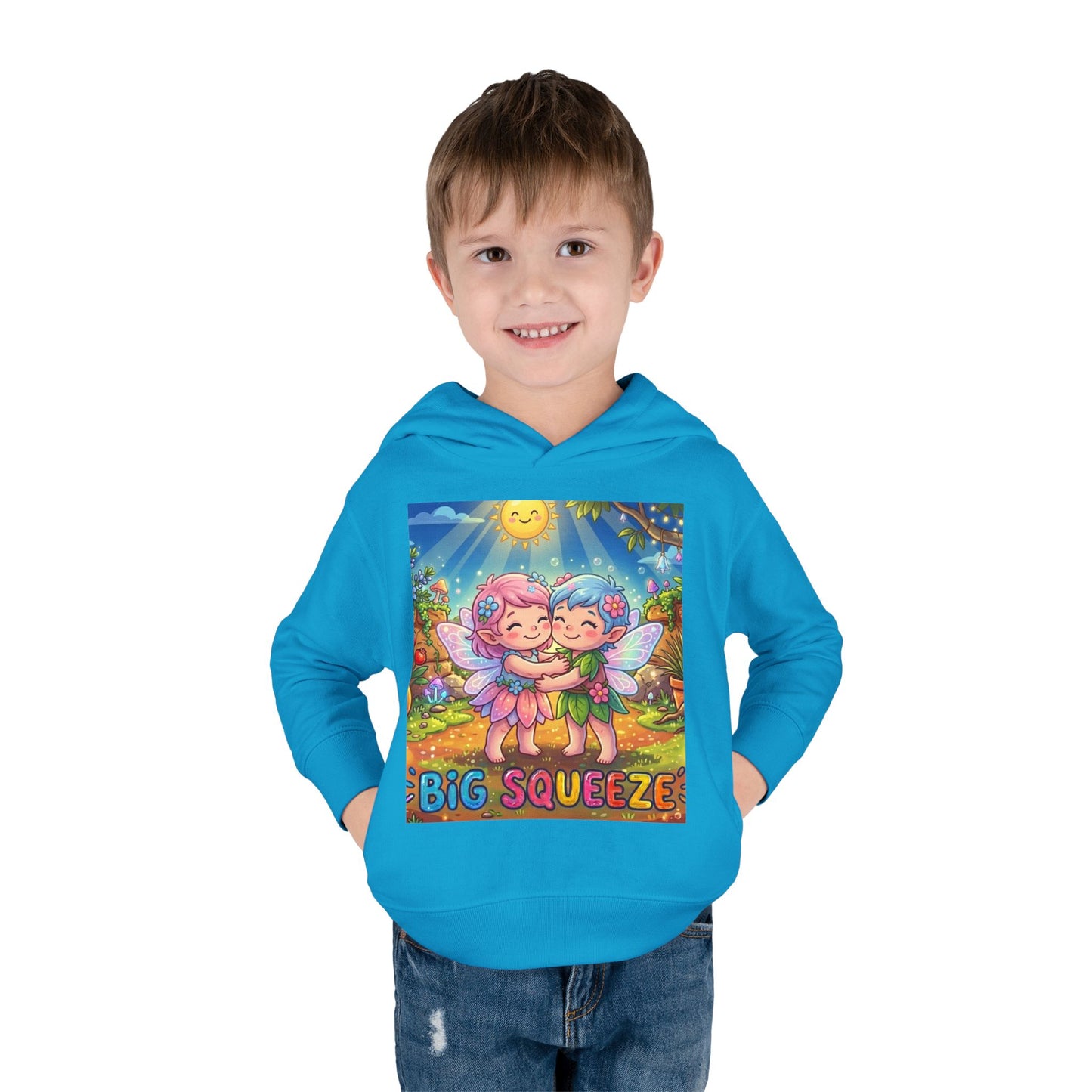 Big Squeeze Fairy Toddler Pullover Fleece Hoodie